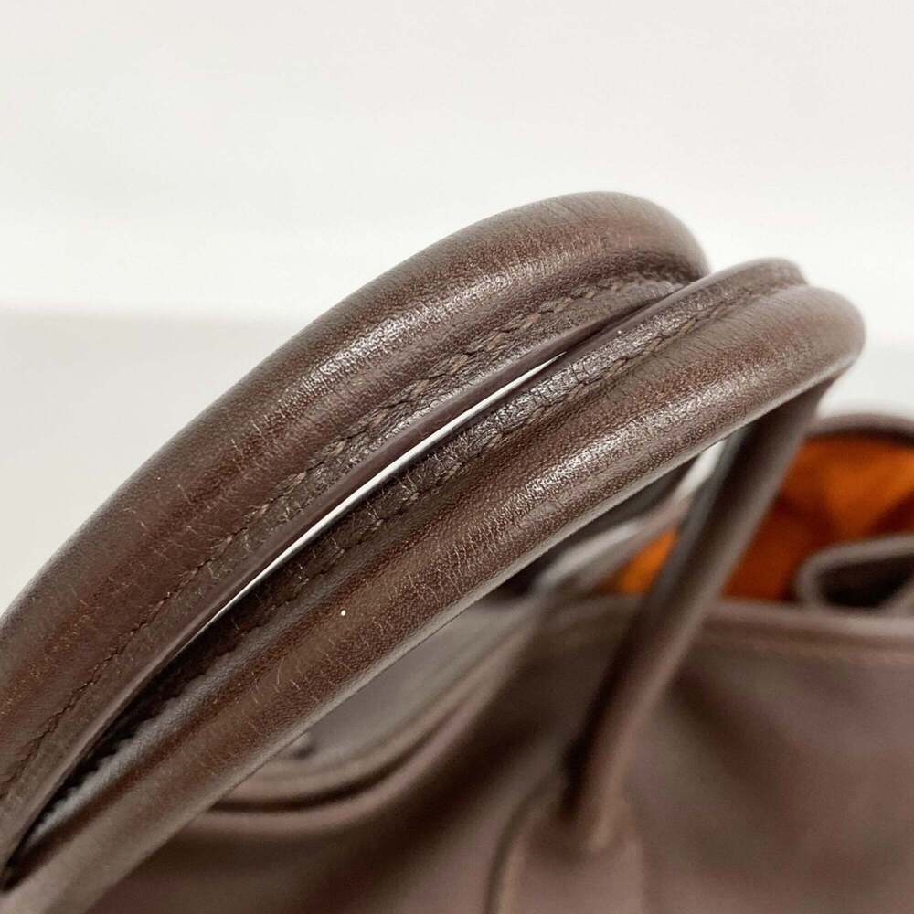 Hermes Garden Twilly TPM Tote Bag, Swift Havana Leather, □H Stamp, Women's, P... - Picture 8 of 11